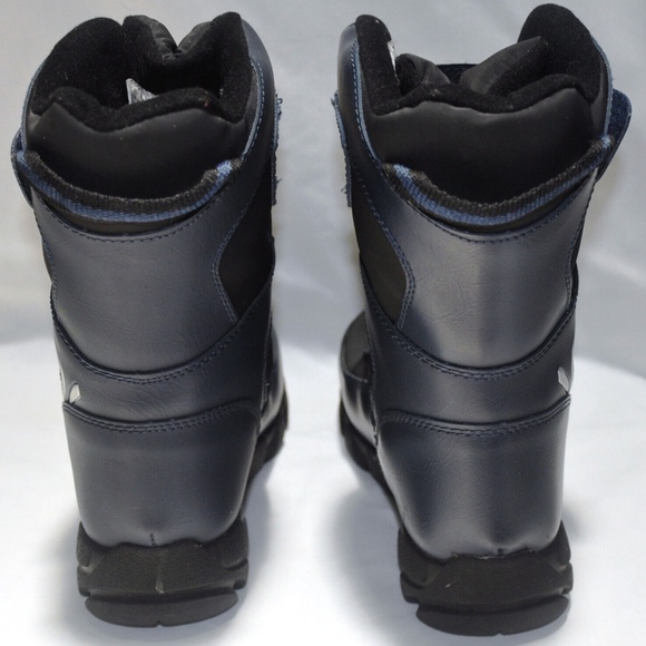 Circo Insulated Cold Weather Boots Unisex Size Youth US 2 Color Black and Blue - Picture 5 of 9